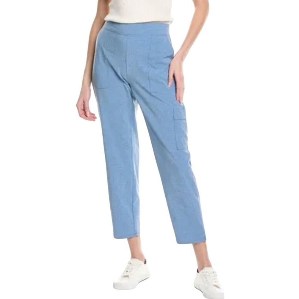 Tommy Bahama IslandZone Cargo Pants M Medium Blue Pineapple Casual Stretch NWOT